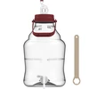 Damižana 10 L z ročajem in pipico ['nerazbitna damižana', ' PET damižana', ' lahka damižana', ' damižana za vino', ' damižana z iztočnim kranom', ' damižana s pipico', ' vinska damižana', ' damižana z iztočnim krančkom', ' plastična damižana', ' damižana za fermentacijo', ' damižana 10 L']