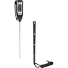 Elektronski kuhinjski termometer (-50 °C do +300 °C) z zaščitnim etuijem, črn - 9 