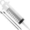 Injektor za meso 100 ml + 2 igli ['klobasarstvo', ' za meso', ' brizga za meso', ' igle iz nerjavnega jekla', ' igla za injiciranje', ' za meso', ' za salamurenje', ' nepopolno salamurenje', ' sivi madeži v mesninah']