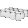 Kozarec twist-off 212 ml, fi 66 - 12 kosov ['stekleni kozarec 200 ml', ' kozarec 212 ml', ' stekleni kozarčki', ' majhni kozarci', ' kozarci z navojnimi pokrovčki', ' stekleni kozarčki', ' kozarci za vlaganje', ' kozarčki za marmelado', ' pokrovčki za kozarce s sadnim motivom', ' kozarec za začimbe', ' kozarec za konfiture']