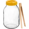 Kozarec twist-off 3 l, s kleščami in plastičnim pokrovom fi 100, z ročajem ['kozarec', ' steklen kozarec', ' steklen kozarec', ' kozarec s pokrovom', ' kozarec za kisanje kumar', ' kozarec za kumare', ' kozarec za nalivke', ' kozarec za nalivke', ' kozarec z ročajem', ' pokrov z ročajem', ' praktičen kozarec', ' kozarec z ročajem', ' lep kozarec', ' kateri kozarec kupiti', ' kozarec s kleščami', ' kozarec za kumare', ' kozarec za kisle kumare']