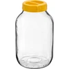 Kozarec twist-off 4 L in plastični pokrovček fi 100 z ročajem ['kozarec', ' stekleni kozarec', ' steklen kozarec', ' kozarec z navojnim pokrovčkom', ' kozarec za kisanje kumar', ' kozarec za kumare', ' kozarec za likerje', ' kozarec za tinkture', ' kozarec z ročajem', ' pokrovček z ročajem', ' praktičen kozarec', ' kozarec z ročajem', ' lep kozarec', ' kateri kozarec kupiti']