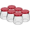Kozarec twist-off 500 ml "Obrnjena amfora" s bordo pokrovčkom fi 82/6, 6 kosov. ['kozarec', ' kozarec amfora', ' kozarec 500 ml', ' komplet kozarcev', ' stekleni kozarci', ' kozarci za vlaganje', ' kozarci za kozmetiko', ' kozarci 6 kosov', ' stekleni kozarec', ' kozarci za džem', ' kozarci za konfiture', ' kozarci za marmelade', ' kozarci za mesne pripravke', ' kozarci za kozarce', ' kozarci za kozmetiko']