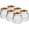 Kozarec twist-off 500 ml "Obrnjena amfora" z barvnim pokrovčkom fi 82/6, 6 kos. ['kozarec', ' kozarec amfora', ' kozarec 500 ml', ' komplet kozarcev', ' stekleni kozarci', ' kozarec za vlaganje', ' kozarci za kozmetiko', ' 6 kozarcev', ' stekleni kozarec', ' kozarci za džeme', ' kozarci za konfiture', ' kozarci za marmelade', ' kozarci za mesne pripravke', ' kozarci za kozarce', ' kozarci za kozmetiko']