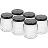Kozarec twist-off, grubasek 580 ml s črnim pokrovčkom fi 82/6, 6 kosov. ['kozarci', ' kozarec', ' set kozarcev', ' posode', ' steklene posode', ' kozarci za shranjevanje', ' kuhinjski kozarci', ' stekleni kozarci', ' kozarci s kovinskim pokrovčkom', ' kozarci za shranjevanje hrane', ' kozarci za vlaganje', ' kozarci za zelišča', ' kozarci za kavo', ' kozarci za čaj', ' kozarci primerni za pomivalni stroj', ' stekleni kozarec', ' kozarec s pokrovčkom', ' komplet kozarcev', ' kozarci za marmelado', ' kozarec grubasek', ' grubasek']
