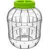 Nerazbiten, večnamenski kozarec, 5 l ['kozarci za vlaganje', ' kozarec', ' kozarec za kumarice', ' za likerje', ' 5-litrski kozarec', ' kozarec s certifikatom', ' nerazbiten kozarec', ' univerzalni kozarec', ' večnamenski kozarec', ' kozarec za vlaganje', ' plastični kozarec', ' PET kozarec']