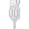 Plastična fermentacijska cevka, 6-komorna ['fermentacijska cevka', ' nerazbitna fermentacijska cevka', ' plastična fermentacijska cevka', ' velika fermentacijska cevka', ' cevka za fermentacijo', ' cevka za vino', ' cevka za drozgo', ' cevka za kisanje', ' 6-komorna cevka Browin', ' fermentacijske cevke']