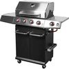 Plinski žar dragON BBQ101, 11,7 kW, črno-srebrn - 3 