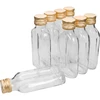 Ploska steklenica za likerje 100 ml + pokrovček, 8 kos ['steklenice', ' ploske steklenice', ' likerji', ' steklenice za likerje', ' stekleničke', ' domače pijače', ' domači likerji', ' ploska steklenica z navojnim pokrovčkom', ' steklenica z navojnim pokrovčkom', ' steklenička z navojnim pokrovčkom', ' steklenice z barvnimi pokrovčki', ' barvni pokrovčki', ' pokrovčki']