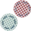 Pokrovček fi 43 karirast - 10 kos. ['pokrovčki', ' navojni pokrovčki', ' za kozarce', ' za kozarce Weck', ' za vložnine', ' pokrovček', ' navojni pokrovček', ' za kozarec fi 43', ' fi43']