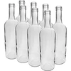 Prozorna steklenica za vino 0,75 L - zavitek 8 kos. - 2 