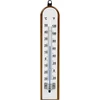 Sobni termometer z belo lestvico (od -30 °C do +50 °C) 20 cm ['notranji termometer', ' sobni termometer', ' termometer za notranjost', ' domači termometer', ' termometer', ' leseni sobni termometer', ' termometer z jasno berljivo lestvico', ' termometer z dvojno lestvico']