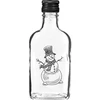 Steklenica prisrčnica 200 ml z navojnim pokrovčkom, motiv »Snežak«, 1 kos. ['steklenica', ' steklenice prisrčnice', ' steklenica z motivom', ' steklenica za praznike', ' steklenica za božič', ' steklenica za likerje in tinkture', ' steklenica za domače žganje', ' steklenica za alkohol', ' steklenica 200 ml', ' steklenica 200 ml z navojnim pokrovčkom', ' prisrčnica', ' mini steklenička', ' komplet za praznike', ' steklenica za pod smrečico', ' praznični napitki', ' majhna okrasna steklenička', ' Vesel božič', ' praznično darilo']