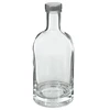 Steklenica Miss Barku 700 ml z navojnim pokrovčkom, 1 kos ['steklenica za alkohol', ' okrasne steklenice za alkohol', ' steklena steklenica za alkohol', ' steklenice za domače žganje za poroko', ' steklenica za nalivko', ' okrasne steklenice za nalivke']