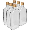 Steklenica prisrčnica 500 ml z navojnim zamaškom, 6 kos - 6 