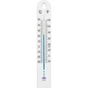 Univerzalni termometer (-30 do +50°C), 17 cm, bel ['termometer', ' univerzalni termometer', ' termometer iz plastike', ' termometer s pregledno lestvico', ' termometer z dvojno lestvico v °C in °F', ' termometer za prostore z visoko vlažnostjo', ' zunanji termometer do -30°C', ' termometer odporen na vlago', ' termometer v beli barvi', ' trpežen termometer']