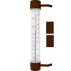 Zunanji termometer, rjav (od -50 °C do +50 °C) 27 cm ['okenski termometer', ' kakšna je temperatura']