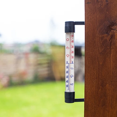 Antracitni zunanji termometer (od -60 °C do +50 °C) 23 cm - 2
