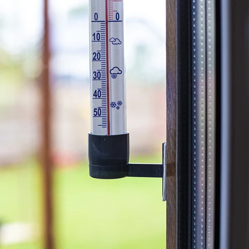Antracitni zunanji termometer (od -60 °C do +50 °C) 23 cm - 3