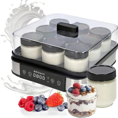 Aparat za jogurt s termostatom, 9 kozarčkov, 1,6 l - 7