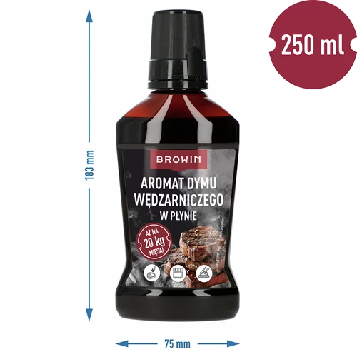 Aroma dima za prekajevanje v tekočini, za 20 kg, 250 ml - 4