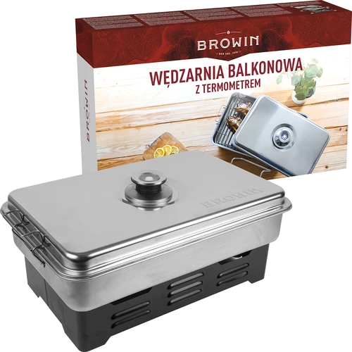 Balkonski prekajevalnik s termometrom - 8