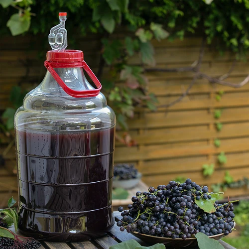 Balon za vino, lahek, nerazbiten, z ročajem, 15 L - 7