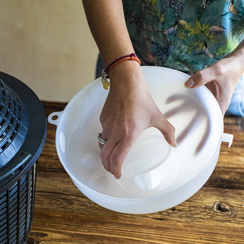 Bel plastičen lijak fi 25 cm - 4