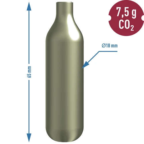 Bombice CO2 za sifon SodaJoy, Kayser, 10 kos. - 2