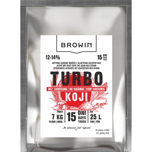 Destilacijske kvasovke Turbo Koji, 50 g (brez kuhanja!)