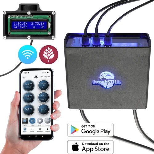 Destilacijski komplet hawkSTILL »Hladni prsti« 60 L + sistem Wi-Fi IQ z zaslonom LCD - 4