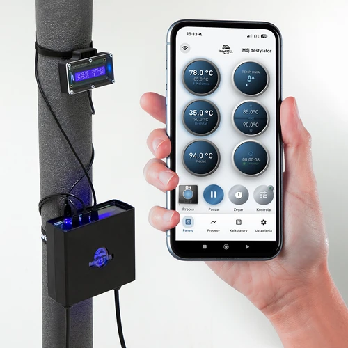 Destilacijski komplet hawkSTILL »Hladni prsti« 60 L + sistem Wi-Fi IQ z zaslonom LCD - 3