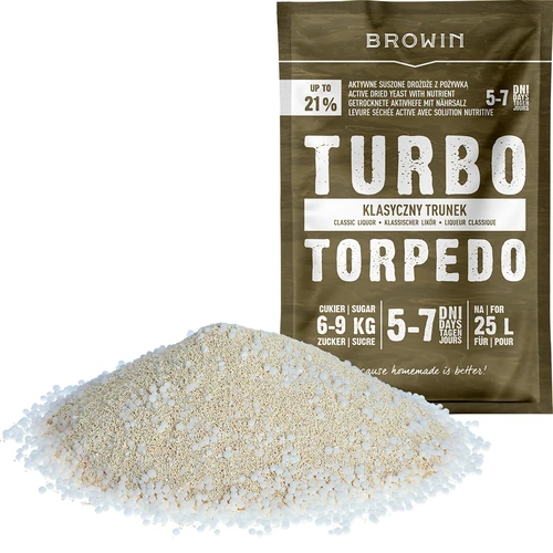 Destilacijski kvas Turbo Torpedo 5-7 dni 21% 100g - 3