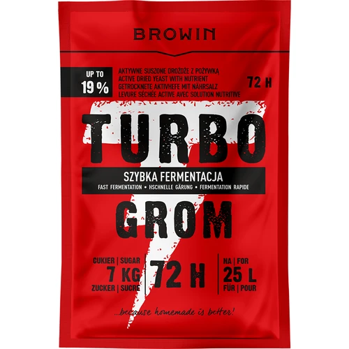 Destilarski kvas Turbo Grom 72 h