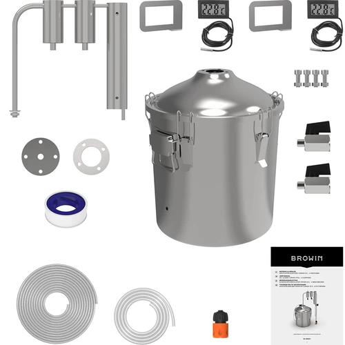 Destilator hawkSTILL 1.0 CONVEX 30 l - 2 usedalnika - 3
