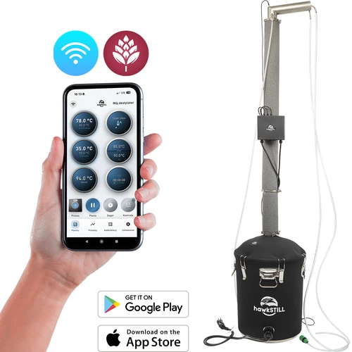 Destilator hawkSTILL Aabratek 2.0 60 L WiFi s toplotno izolacijo  - 1 