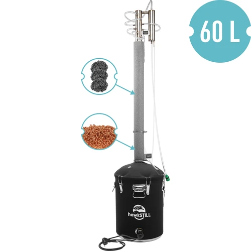 Destilator HawkStill „Hladni prsti” 60 L, s kolono fi 60,3 mm in izolacijo rezervoarja - 2