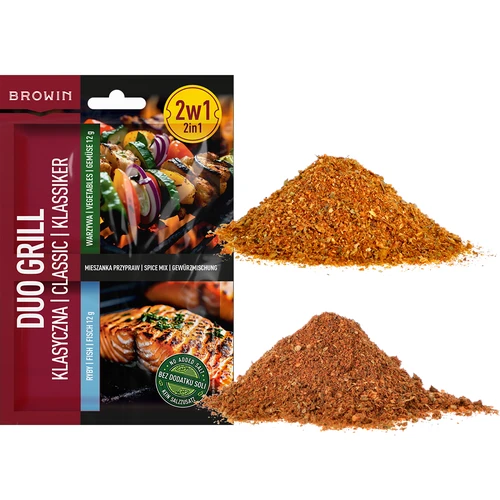 Duo Grill Klasična za ribe in zelenjavo - mešanica začimb 2 v 1, 2 x 12 g - 3