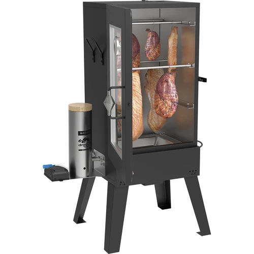 Električna dimnica dragON E101 z generatorjem dima, 70 l - 4