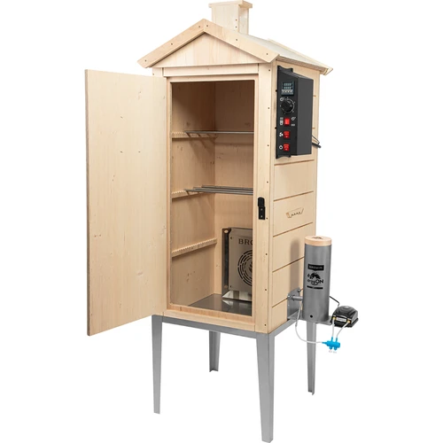Električna prekajevalnica dragON PLYWOOD NATURE 100E z grelnim modulom in krmilnikom - 3