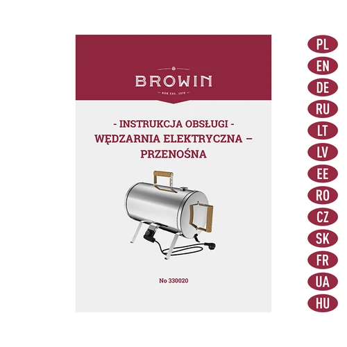 Električni prekajevalnik - prenosni - 9