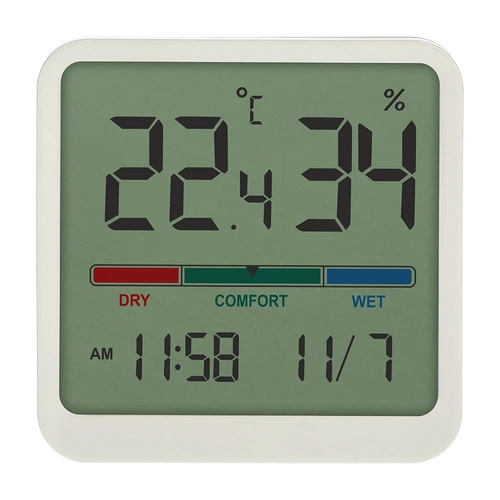 Elektronski sobni termometer, bel - 2