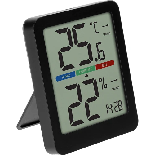 Elektronski sobni termometer, črn - 3