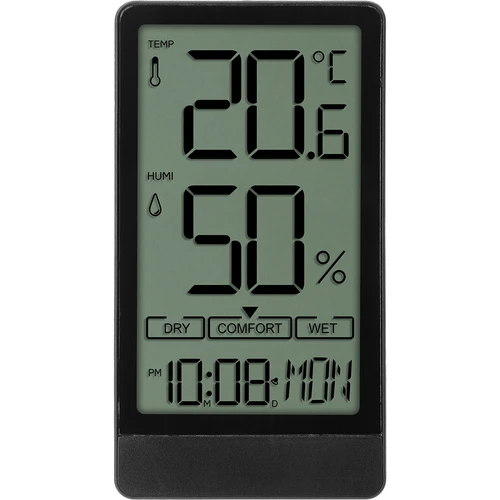 Elektronski sobni termometer znamke Soens, črn - 2