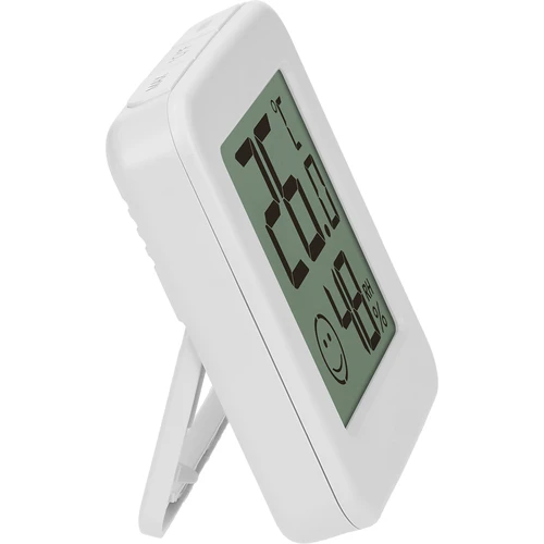 Elektronski termometer s kazalnikom udobja, bel - 3