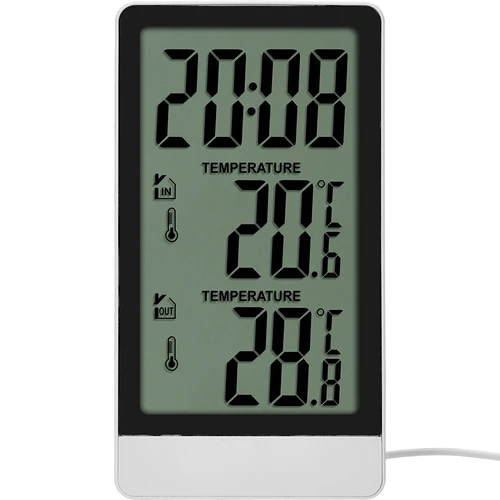Elektronski termometer znamke Soens – s sondo, bel - 2