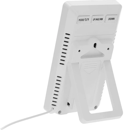 Elektronski termometer znamke Soens – s sondo, bel - 4