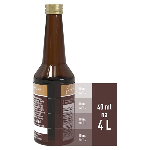 Esenca Gold z okusom Jamaica Rum za 4 L, 40 ml - 6