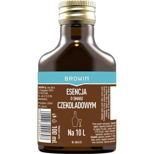Esenca s čokoladnim okusom 100 ml za 10 L