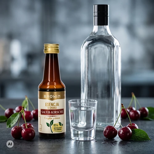 Esenca Sauer-Kirsche – Čista višnja, 40 ml, za 4 L - 9